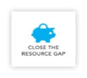 Close the resource gap